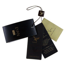 Embossed Cardboard Tag for Clothing / Clothing Tag